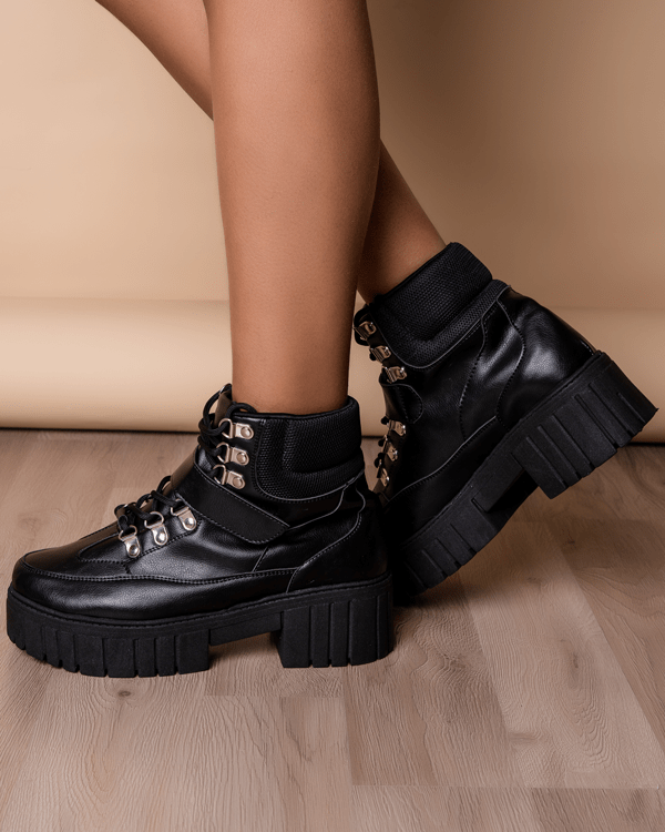 Botin Xiomara - Negro - Tienda Nébula