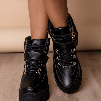 Botin Xiomara - Negro - Tienda Nébula