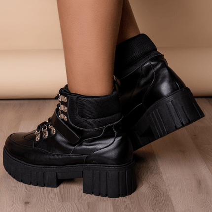 Botin Xiomara - Negro - Tienda Nébula