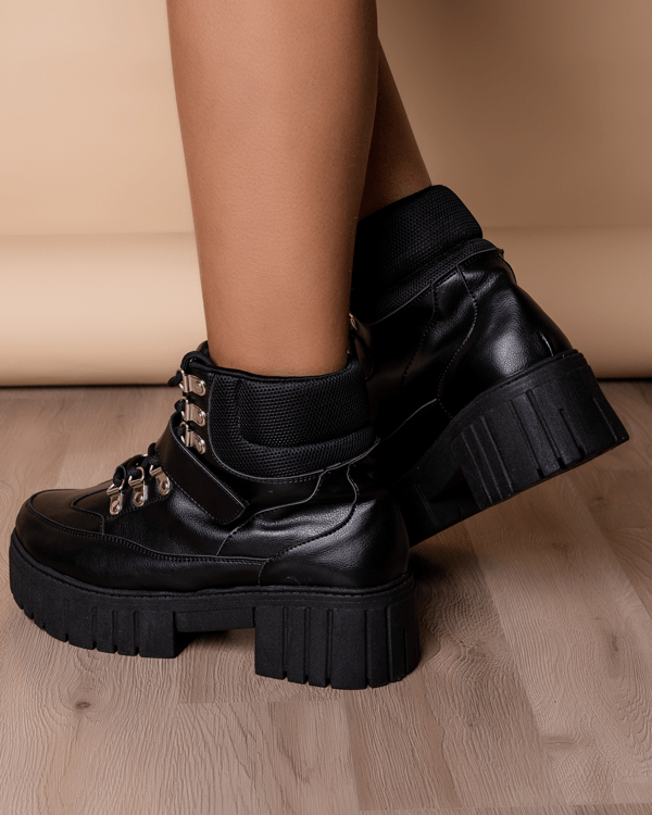 Botin Xiomara - Negro - Tienda Nébula