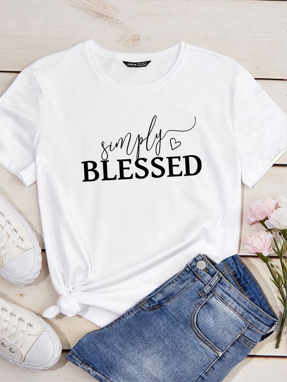 Polo Personalizado - Simply Blessed