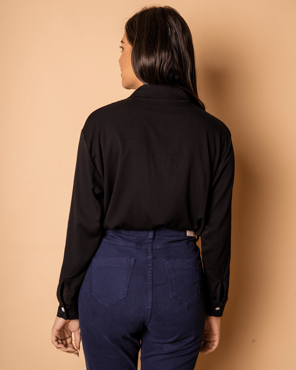 Camisa Cori - Negro - Tienda Nébula