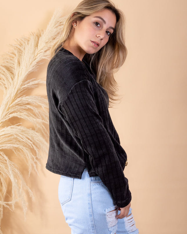 Chompa Elsa 2.0 - Negro - Tienda Nébula