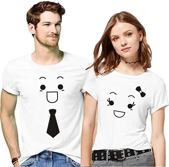 Polo Personalizado Pareja - Corbata