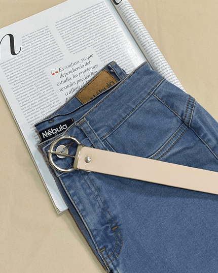 Correa Circulo 2 - Beige - Tienda Nébula