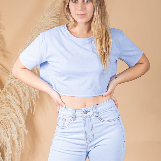 Crop Maya 3.0 - Celeste - Tienda Nébula