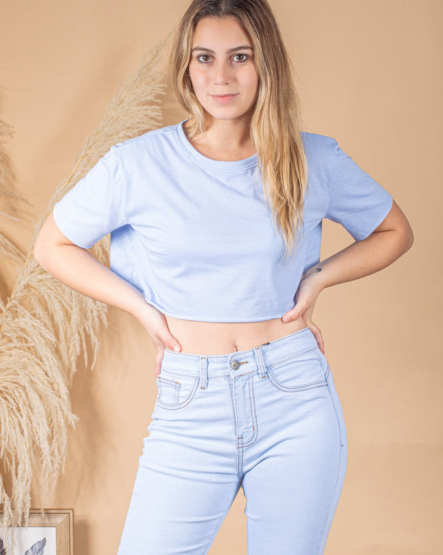 Crop Maya 3.0 - Celeste - Tienda Nébula