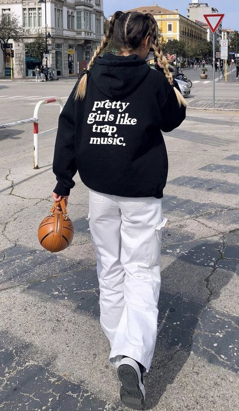 Polera Personalizada - Pretty Girls Like Trap Music