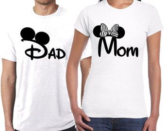 Polo Personalizado Pareja - Dad Mom