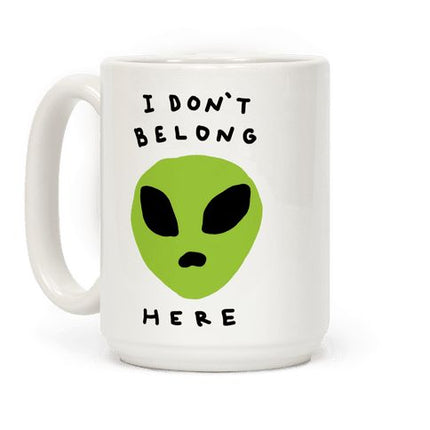 Taza personalizada - I Don´t Belong Here