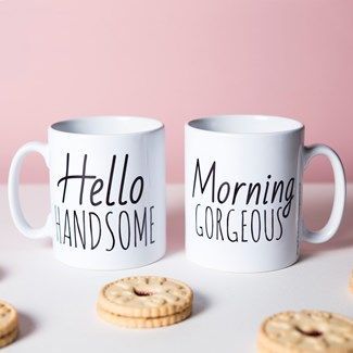 Taza personalizada - Hello Morning