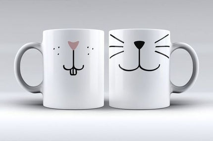 Taza personalizada - Conejitos