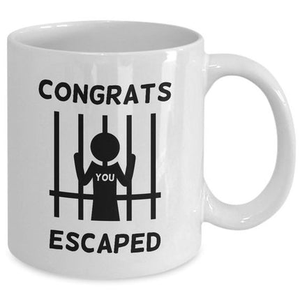 Taza personalizada - Congrats Escaped