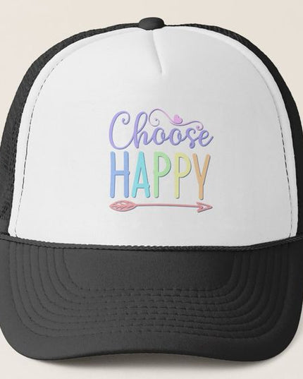 Gorra Unisex - Choose Happy - Tienda Nébula