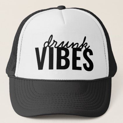 Gorra Unisex - Drunk Vibes - Tienda Nébula