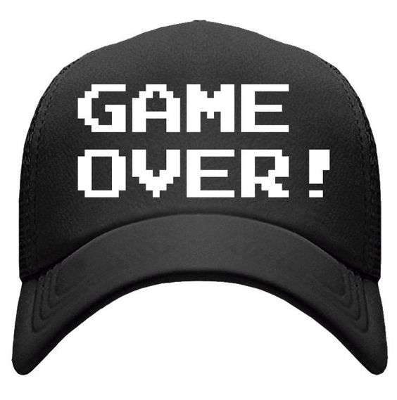 Gorra Unisex - Game Over - Tienda Nébula