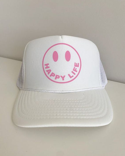 Gorra Unisex - Happy Life - Tienda Nébula