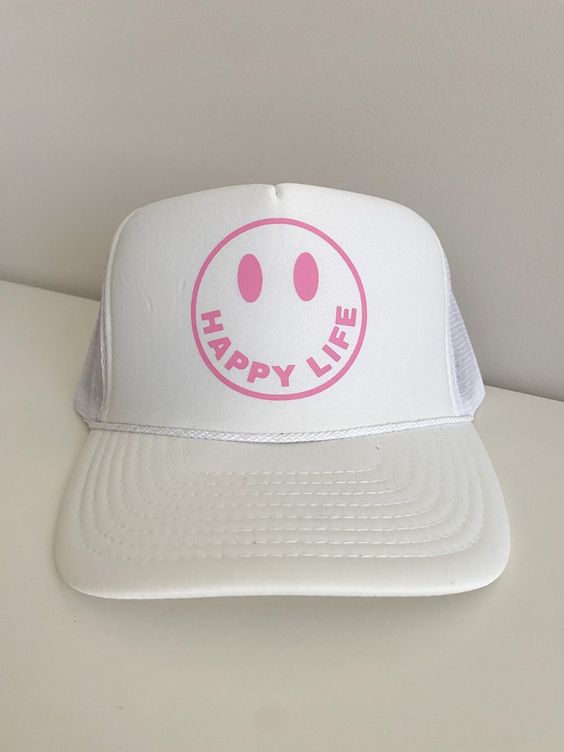 Gorra Unisex - Happy Life - Tienda Nébula