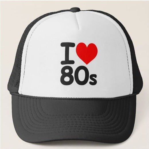 Gorra Unisex - I ♥ 80' s - Tienda Nébula