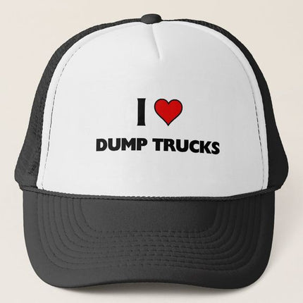 Gorra Unisex - I ♥ Dump Trucks - Tienda Nébula