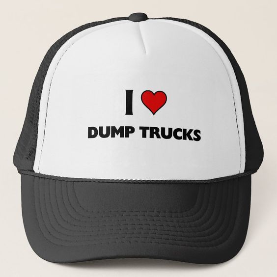 Gorra Unisex - I ♥ Dump Trucks - Tienda Nébula