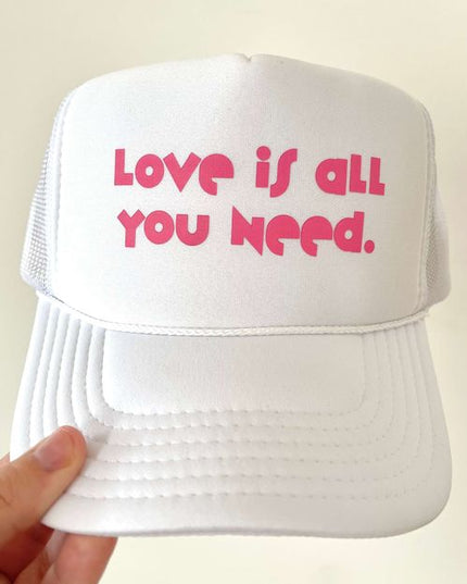 Gorra Unisex - Love Is All You Need - Tienda Nébula