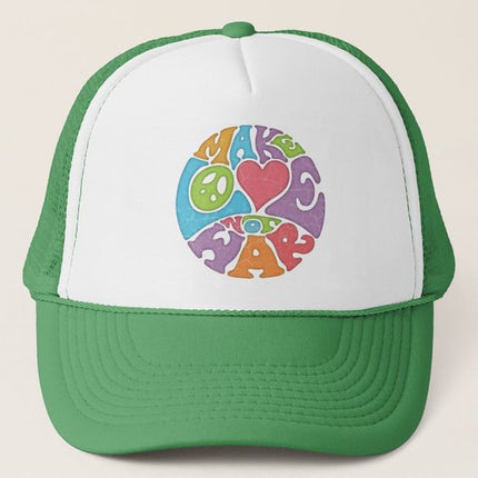 Gorra Unisex - Make Love Not Har - Tienda Nébula