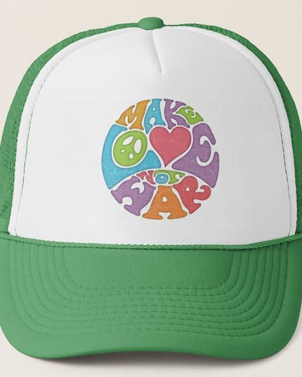 Gorra Unisex - Make Love Not Har - Tienda Nébula