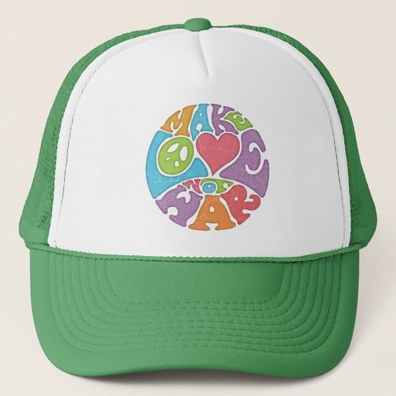 Gorra Unisex - Make Love Not Har - Tienda Nébula