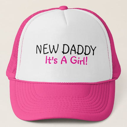 Gorra Unisex - New Daddy It's A Girl! - Tienda Nébula