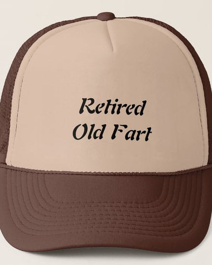 Gorra Unisex - Retired Old Fart - Tienda Nébula