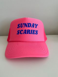 Gorra Unisex - Sunday Scaries - Tienda Nébula