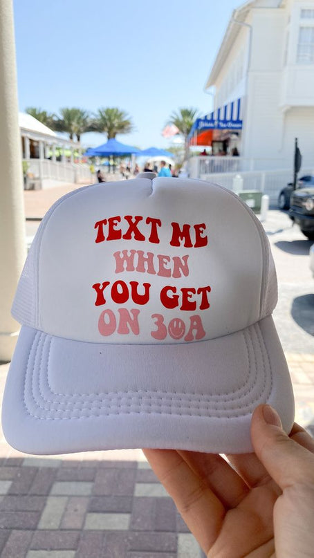 Gorra Unisex - Text Me - Tienda Nébula