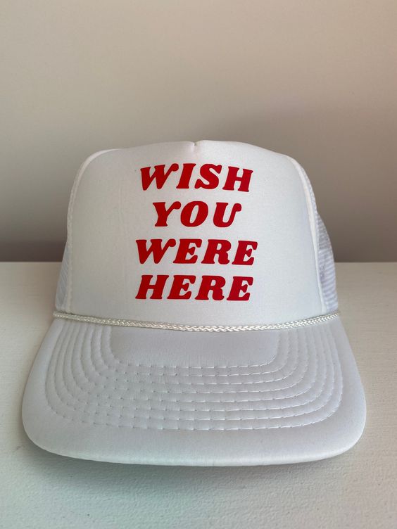 Gorra Unisex - Wish You Were Here - Tienda Nébula