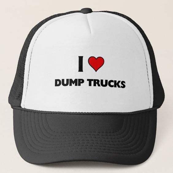 Gorra Unisex - I ♥ Dump Trucks
