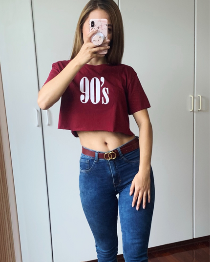 Crop Maya - 90 - Vino