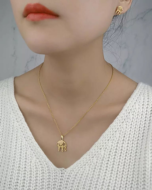 Set Collar Elefante