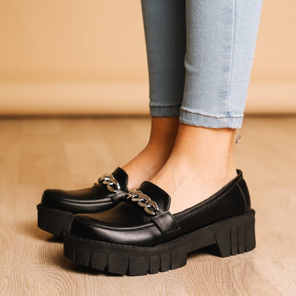 Mocasin Antalya - Negro - Tienda Nébula