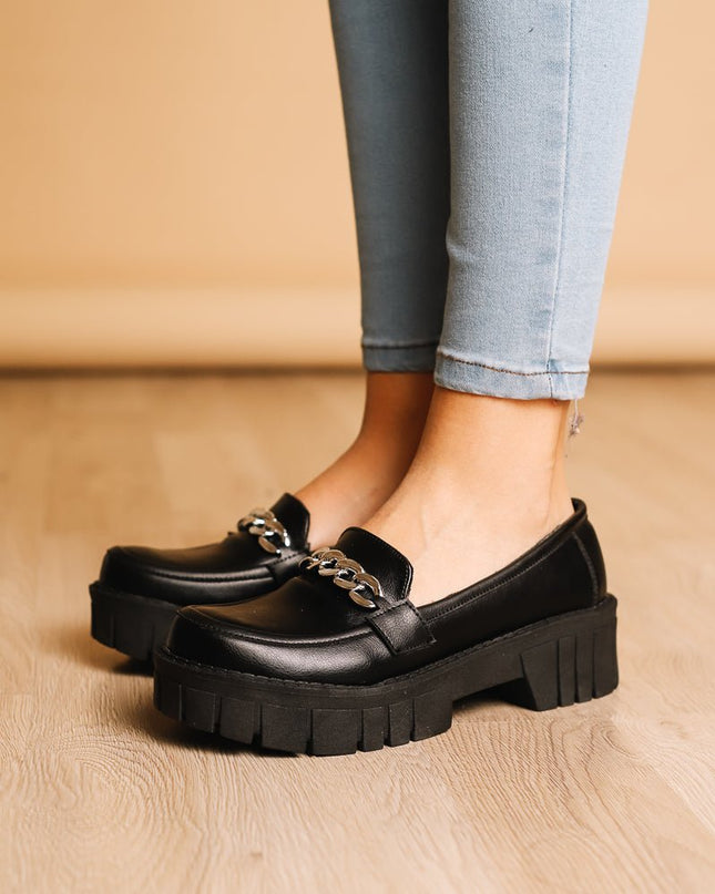 Mocasin Antalya - Negro - Tienda Nébula