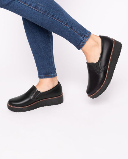Mocasin Ferrara - Negro - Tienda Nébula