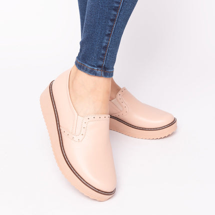 Mocasin Ferrara - Palo Rosa - Tienda Nébula