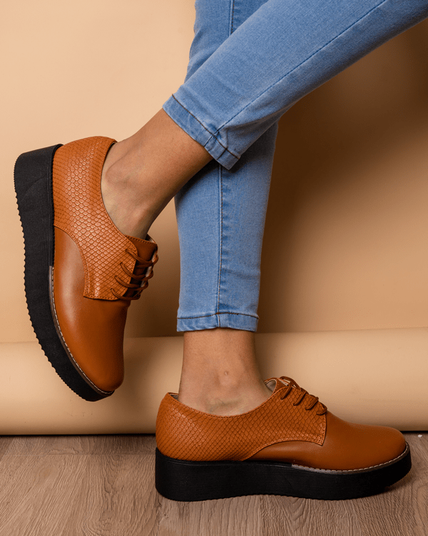 Mocasin Kenia - Camel Oscuro - Tienda Nébula