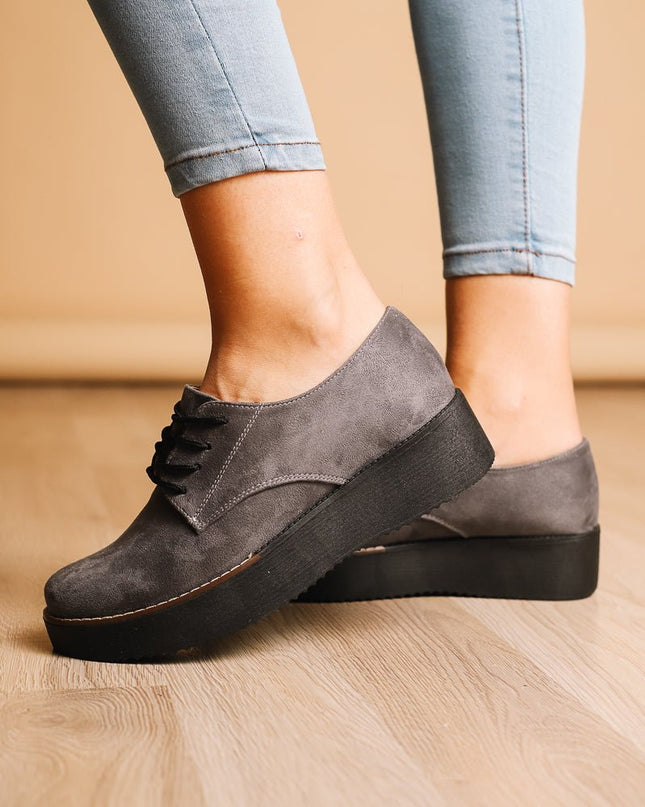 Mocasin Kenia - Plomo - Tienda Nébula