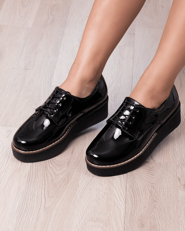 Mocasin Recife 2 - Negro Charol - Tienda Nébula