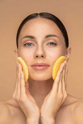 Esponja facial exfoliante - 2 unidades