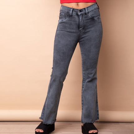 Pantalón Acampanado 4.0 - Gris - Tienda Nébula