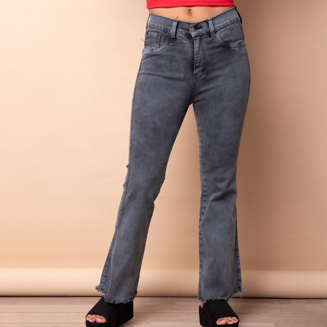 Pantalón Acampanado 4.0 - Gris - Tienda Nébula