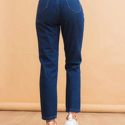 Pantalon Boyfriend 3.0 - Azul Cristal - Tienda Nébula