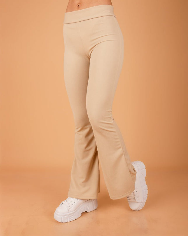 Pantalon Escuba - Crema - Tienda Nébula