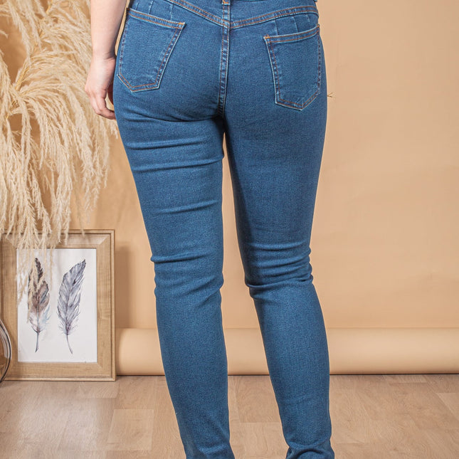 Pantalón Skinny 5.0 - Maiz Claro - Tienda Nébula